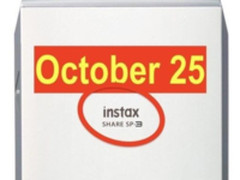 富士Instax Share SP-3打印机图像曝光