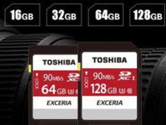 支持4K拍摄 东芝64GB极至瞬速存储卡179元 