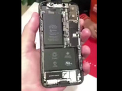 iPhone X首拆：L型双电池设计 一大一小