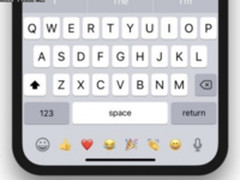用户吐槽iPhone X键盘底部设计浪费空间