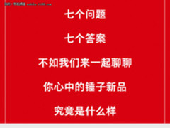 七问七答 闲话笔者心中锤子新品到底什么样