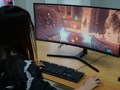 幸福不 有了这款曲面显示器就是无所不能