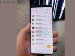 90%屏占 下巴完全砍掉 三星S9+真机谍照曝光