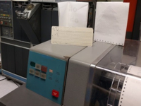 用上世纪的老式IBM 1401大型机做圣诞卡