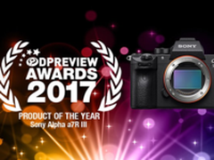 索尼A7RM3勇夺DPReview2017年度产品大奖