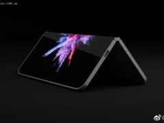 造型酷炫 Surface phone折叠手机渲染图