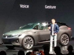 拜腾发电动SUV Concept 自动驾驶+车载巨屏