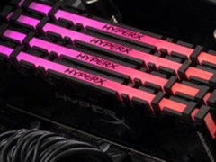 HyperX推出全球首款红外同步RGB光效DDR4