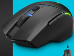 雷柏V320双模光学游戏鼠标灯光与宏定义全解