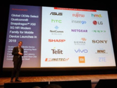 内置高通X50基带 18家厂商2019年推出5G终端