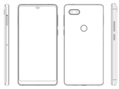 异形全面屏 努比亚新机曝光 屏占比夸张