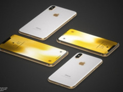 新iPhone X/X Plus金色版渲染图:黑金最有爱