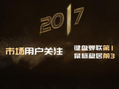 2017雷柏市场排名-国产键鼠品牌双料第1