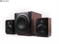 桌面影音神器HiVi惠威M-80W无线有源2.1音响