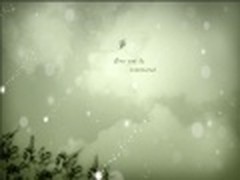 腾讯QQ空间FLASH模块：断了线的风筝