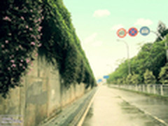 Photoshop调出公路素材图片的青绿色调