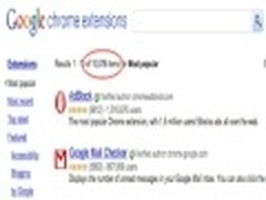 谷歌Chrome扩展突破1万个接近Firefox
