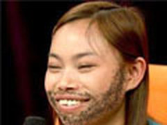 巧用Photoshop笔刷让凤姐变得更男人