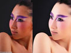 Photoshop让美女肤质变得更加白皙动人
