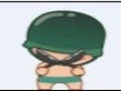 经典幽默！绿色炮炮兵动态QQ表情娱乐篇