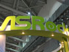 清纯ShowGirl助阵 台北电脑展华擎展台