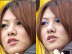 Photoshop给美女照片调出迷人的眼妆