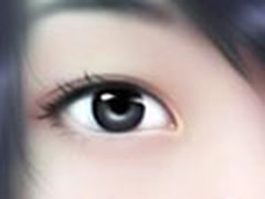 Photoshop照片转手绘教程之眼睛的画法