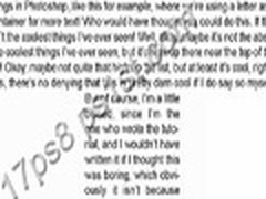 奇妙幻觉，用photoshop打造字中字效果