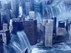 Photoshop合成后天中水淹城市效果