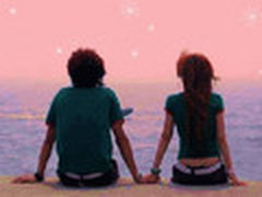 最浪漫情侣闪图 情人节陪你一起看星星