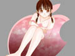 苹果之Mac设计卡通美少女人物图片素材