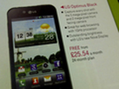LG Optimus Black最晚下月上市售价4220