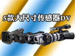 1/2.3英寸领衔 5款大尺寸传感器DV推荐