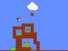 超强 愤怒小鸟变身超级玛丽力战绿皮猪