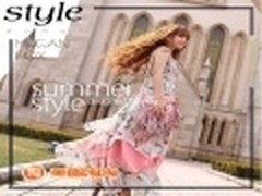 美图淘淘杂志素材营造夏季女装欧美风