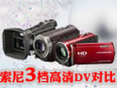 差距有多大？索尼高中低三档高清DV对比