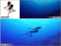 美图秀秀正片叠底 合成海中畅游照