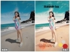 阳光与海水 来一张复古性感沙滩海报吧