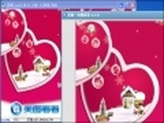 美图看看浏览印刷色无色差 帮圣诞作图