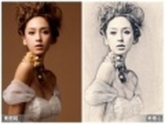 美图秀秀一分钟将照片转换成写生素描