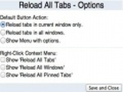 谷歌Chrome扩展实现一键刷新所有标签页