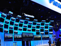 松下电视CES展区探秘 主打smart viera