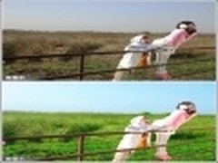 春回大地 美图秀秀巧将枯黄变翠绿