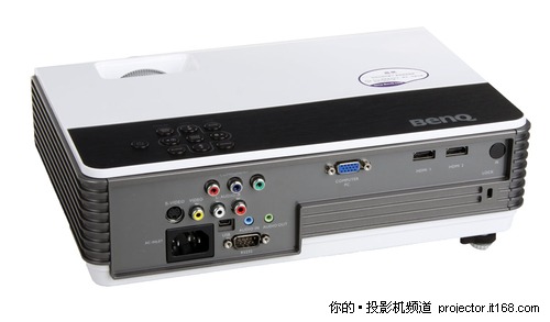 720p高清看蓝光3d 明基w600 投影机试用