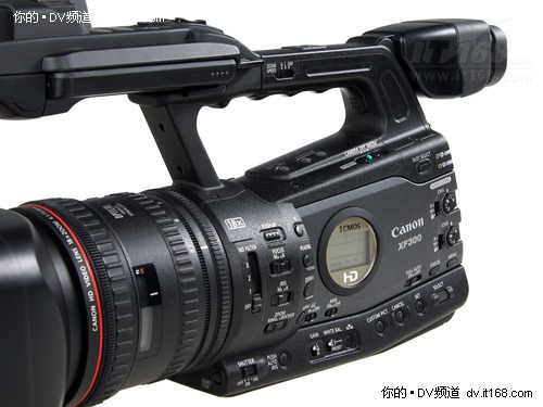 佳能手持业务级数码摄像机xf300全评测