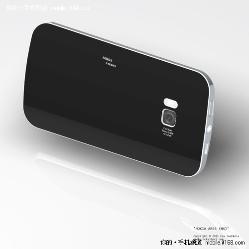 图为诺基亚ares概念设计图