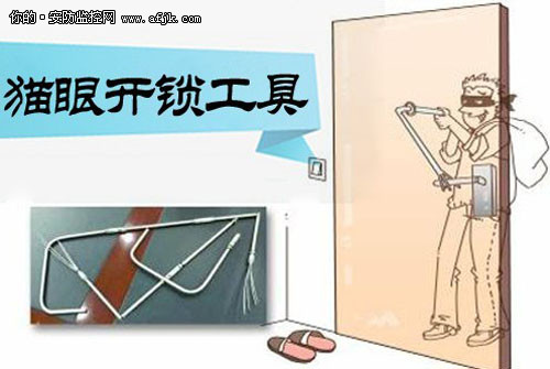 利用防盗门上的猫眼开锁是很多开锁公司会使用的最基本的方法,然而