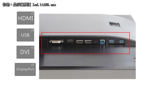 三星u32d970q这款显示器不论在外观的风格,还是在接口的配置上都考虑