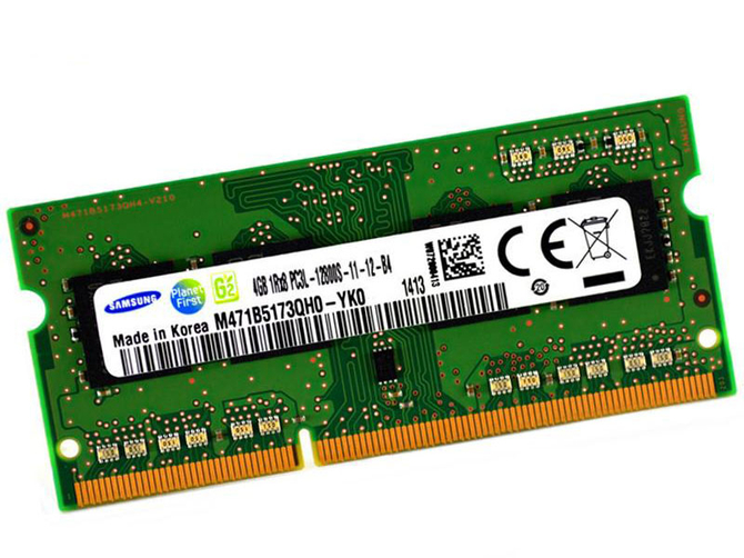 ddr3 1333mhz 三星4g笔记本内存条150元