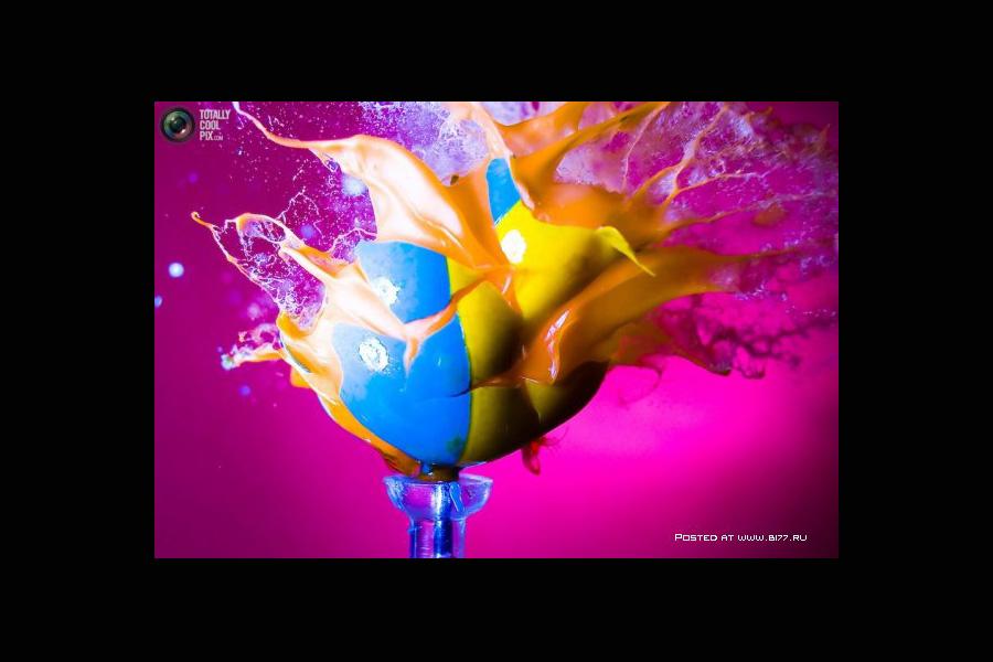 6000/1秒奇迹 创意瞬间爆炸的摄影佳作